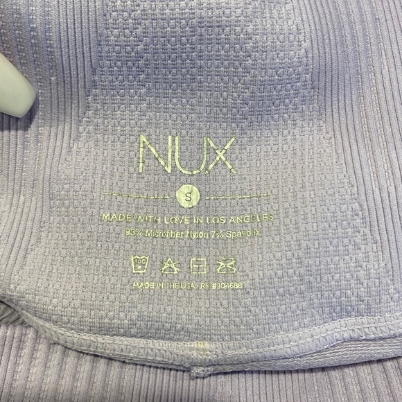 NUX Lilac Moderate Compression High Rise Leggings (S) - Picture 8 of 10